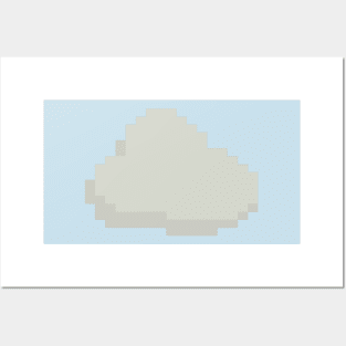 Cloud Pixel Art Posters and Art